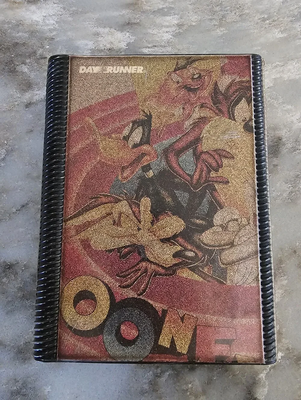 Vintage 1995 Looney Tunes Day Runner Personal Organizer Planner 6-Ring Binder